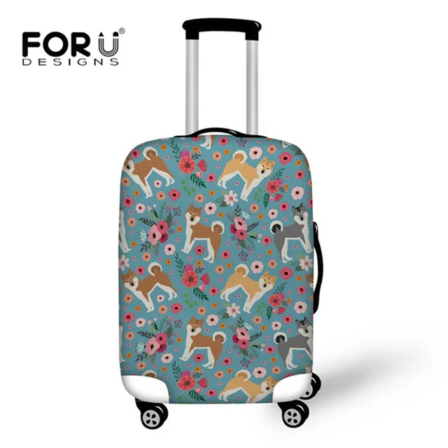 FORUDESIGNS/дорожные сумки с принтом черного кота, Чехол для багажа, плотный эластичный стрейч защитный чехол для костюма, чехол для 18 ''-30'', чехол - Цвет: YQ767