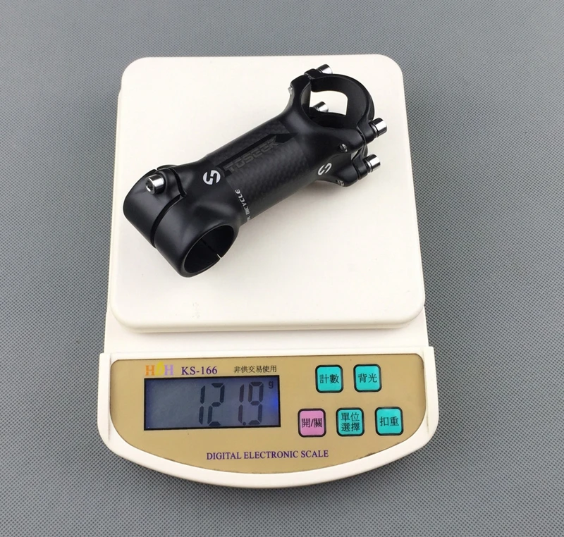 Новый Стиль сплав углеродного волокна велосипед дорожный Mtb Stem 6 градусов Frok 28 бар