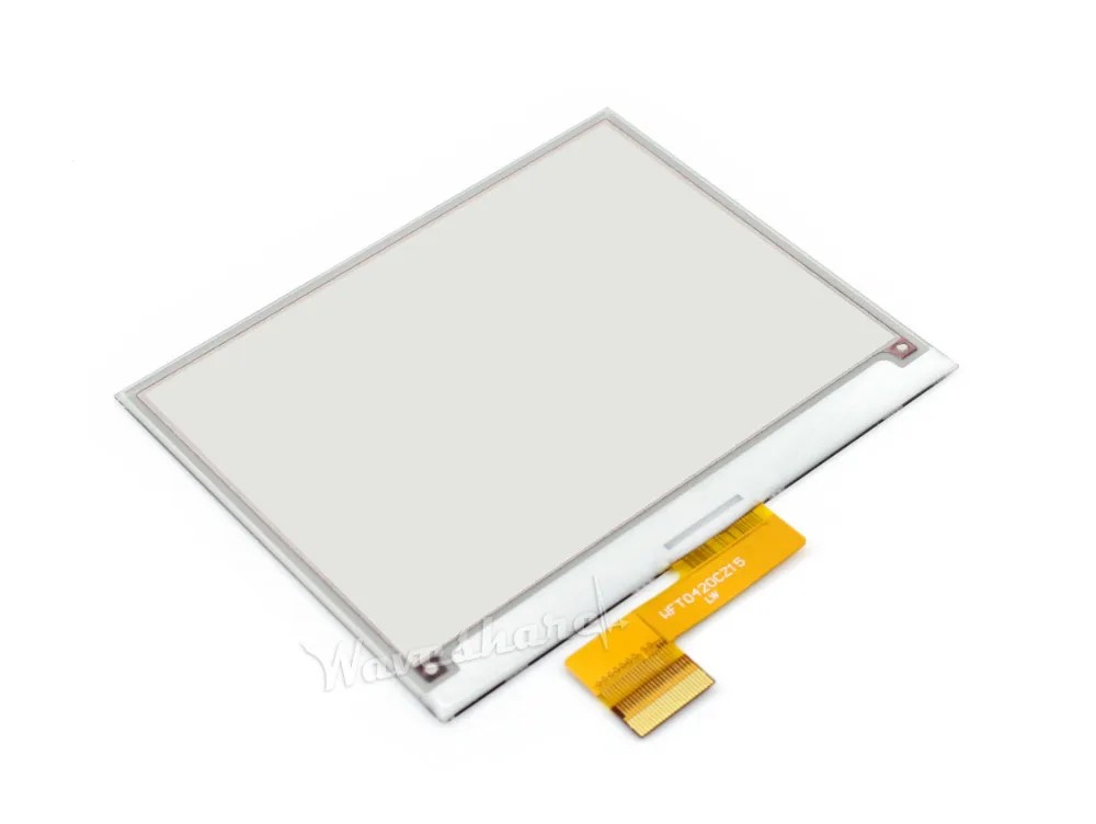 4 2 дюймовый дисплей E Ink Raw 400x300 электронная бумага красный черный белый