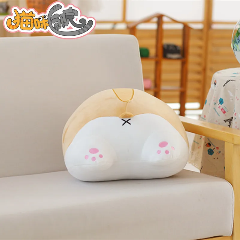 Подушка для ягодиц Kawaii 4 с животными плюшевый хомяк juguetes кошка peluche Shiba Inu плюшевые