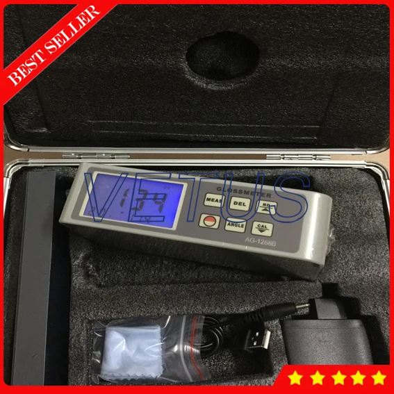 AG-1268B Portable Glossmeter with measuring Angles 20 /60 /85 degrees | Инструменты