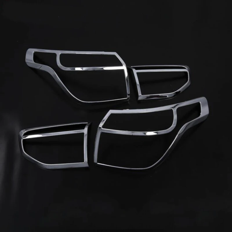 Для KIA Sportage R 2018 2 шт. хромированный АБС-пластик передний и задний фонарь