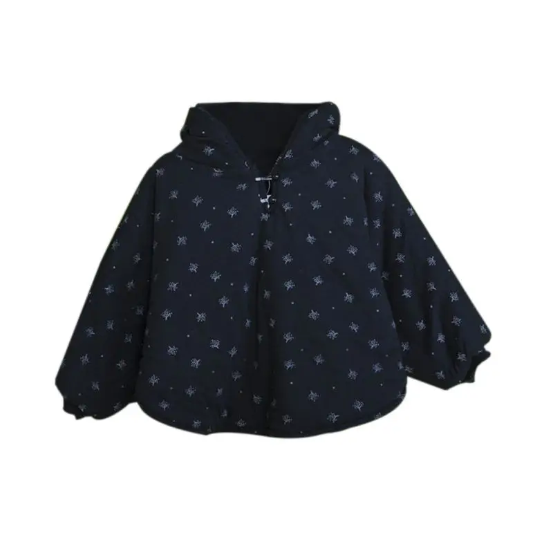 Dark Blue Модная Милая одежда накидка для маленьких мальчиков и девочек, флисовые джемперы с капюшоном, детская одежда, пончо, накидка, пальто - Цвет: Dark Blue