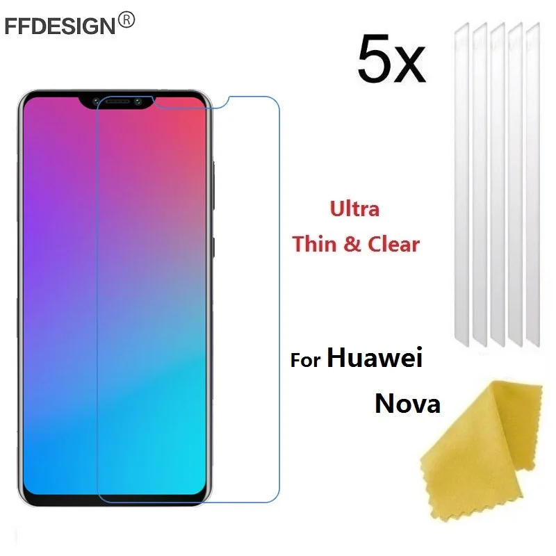 5x LCD Защитная пленка для экрана Huawei Nova 3 3i 3e Lite 2 Plus 2s 2i (не стекло) из фольги|Защитные
