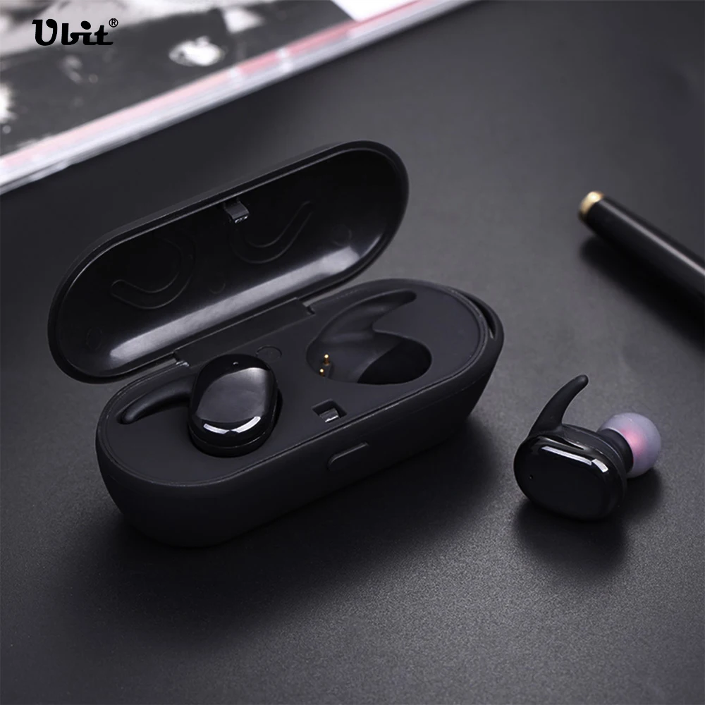 Наушники Ubit S9100 Mini Twins с сенсорным управлением TWS наушники водонепроницаемая Bluetooth