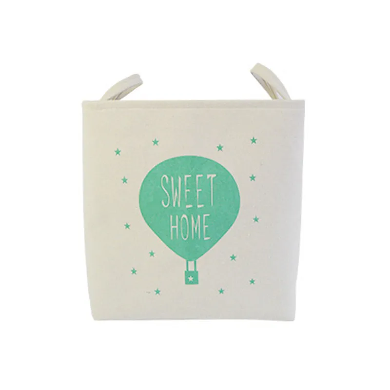 37*26*40 см тканевая корзина для белья складная с принтом рогов игрушек одежды