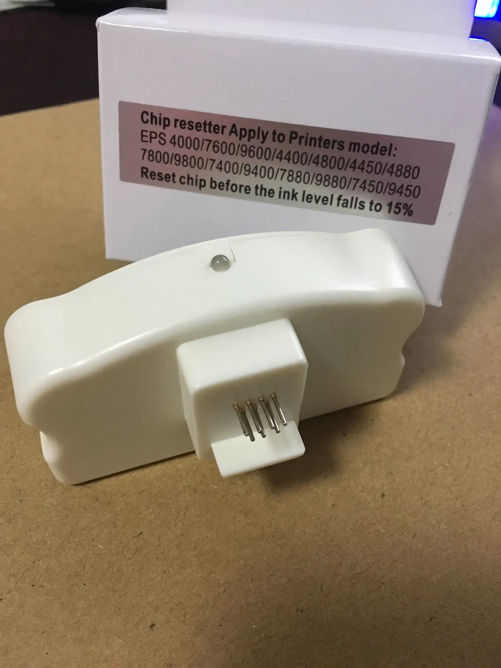 Чип Resetter для Epson 9880 9800 4880 4800 7880 7800 4000 9600 4400 4450 7400 7450 9400 9450 7600 10000 10060 чернильные