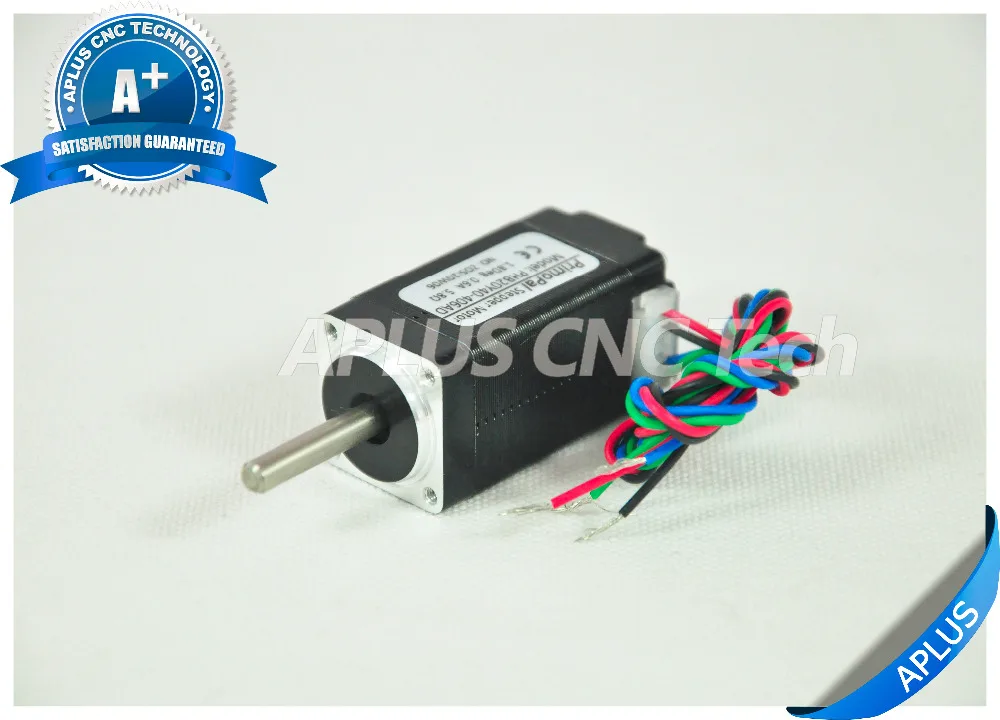 5 шт. nema 8 Micro Шаговые двигатели, 3.40oz-в 40 мм 0.6a, 1.8 градусов, 4 провода