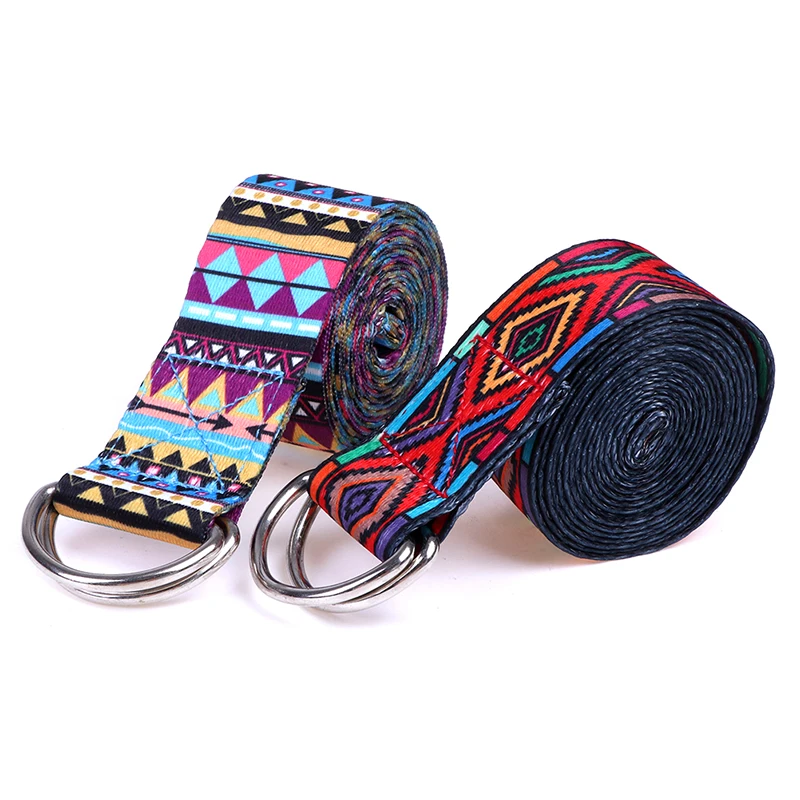 Спортивный эластичный ремешок для йоги d образное кольцо ремни занятий в