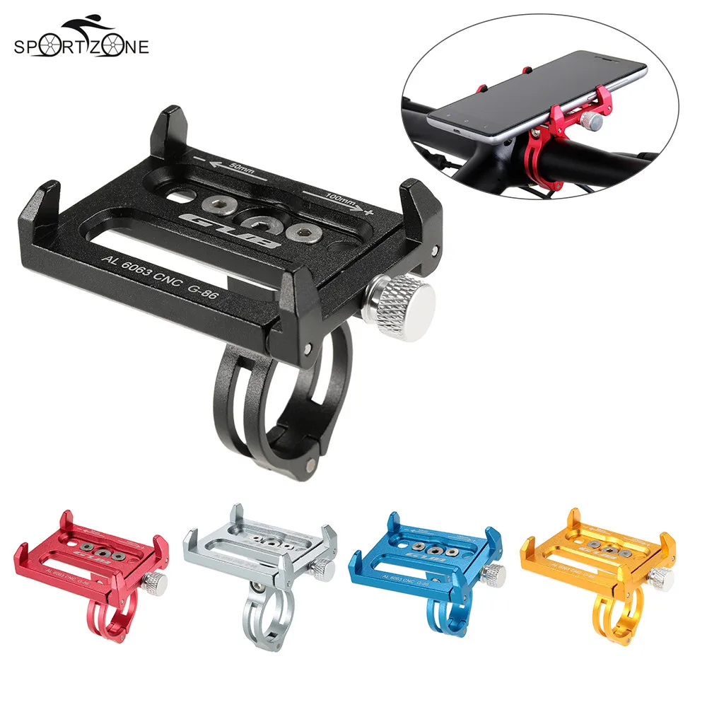 5 видов цветов универсальный велосипедный держатель для телефона Алюминиевый