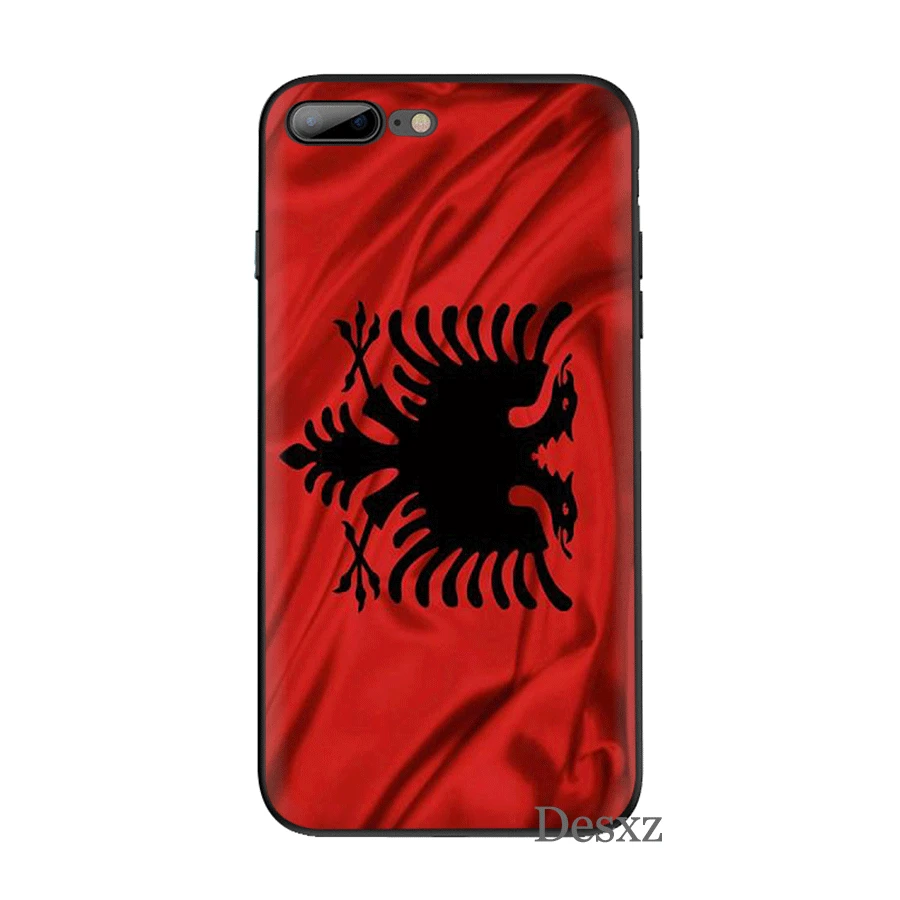 Чехол для мобильного телефона из Албании чехол ТПУ iPhone 11 Pro XR X XS Max 7 8 6 6S Plus 5S SE 5 |