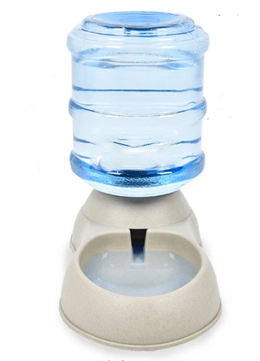 Gray Water Feeder 3.75L автоматическая кормушка для кошек и собак, самораздача, гравитационная чаша дозатора воды для собак, кормушка для домашних животных и автоматические поилки - Цвет: Gray Water Feeder