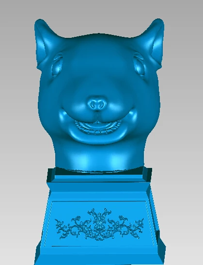 3D модель для ЧПУ резная фигурка скульптурная машина в формате STL западная