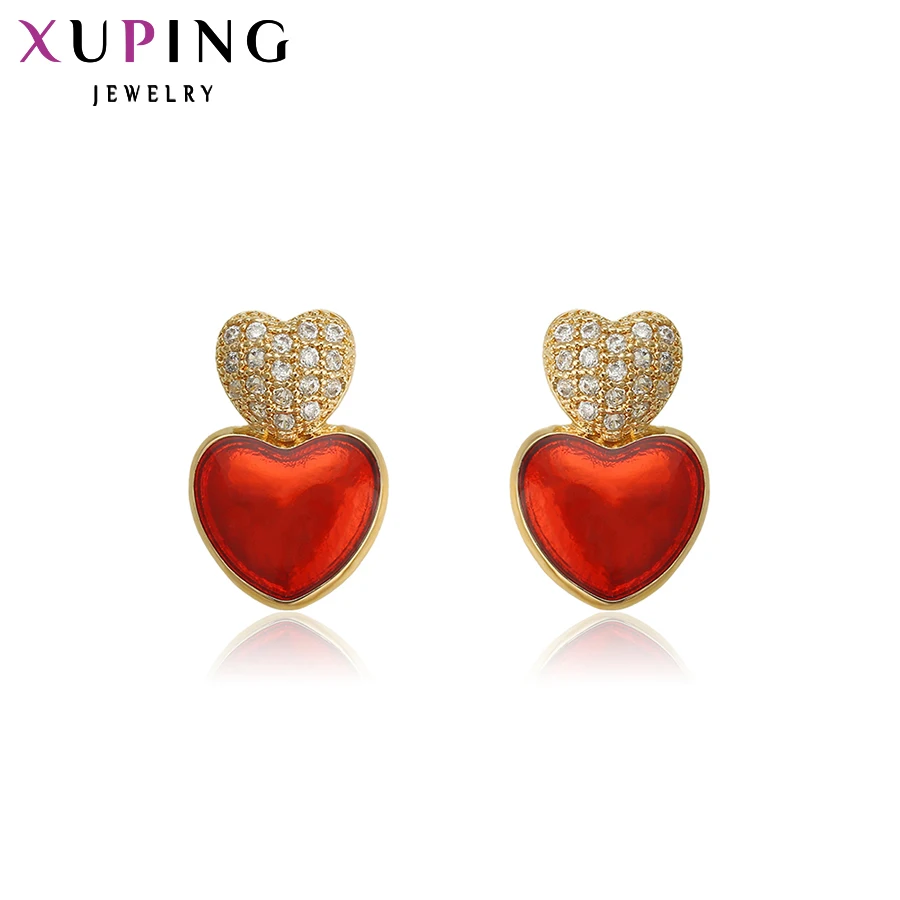 Элегантные серьги Xuping новый дизайн позолоченные модные ювелирные изделия