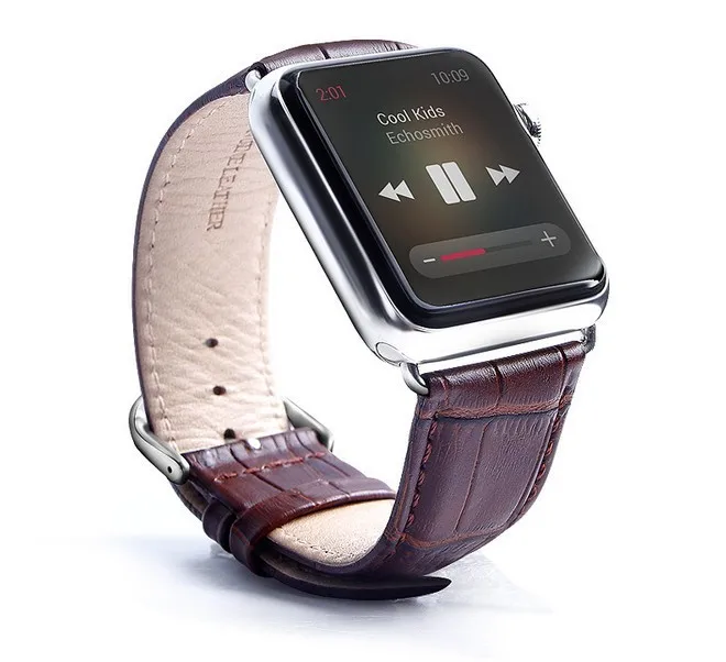 URVOI Новое поступление ремешок из натуральной кожи для apple watch series 6 SE 5 4 3 2 ремешки