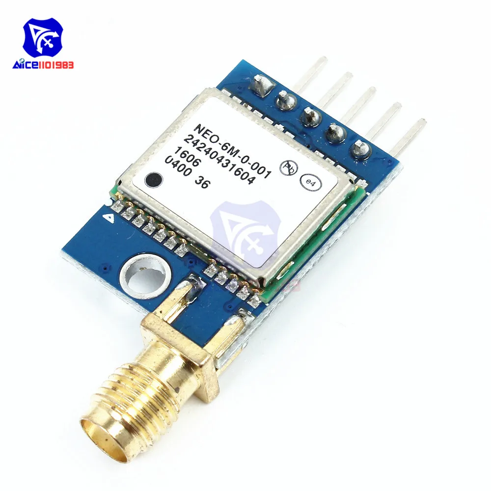 NEO-6M двойной Антенный интерфейс SMA/IPEX gps модуль EEPROM спутниковый позиционный модуль 51 SCM микроконтроллер для Arduino