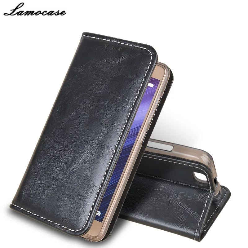 Lamocase для BQ 5020 Роскошный кожаный чехол BQS5020 BQS 5.0 ''откидная крышка с кошелек