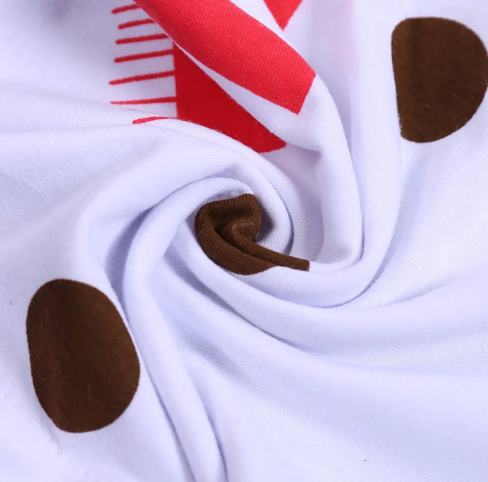 Комбинезон с длинным рукавом и мультяшным снеговиком для новорожденных костюм