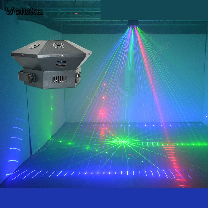 RGB лазерный полноцветный вращающийся шар сценическое освещение KTV вспышка диско