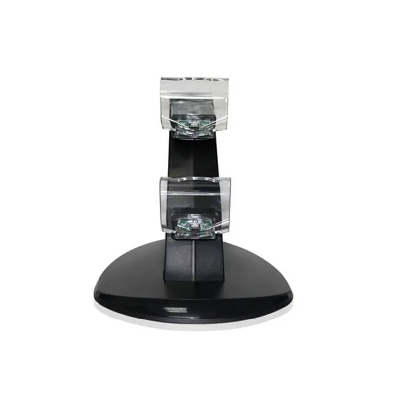 Новый черный зарядная станция с двумя USB Стенд Поддержка держатель Зарядное