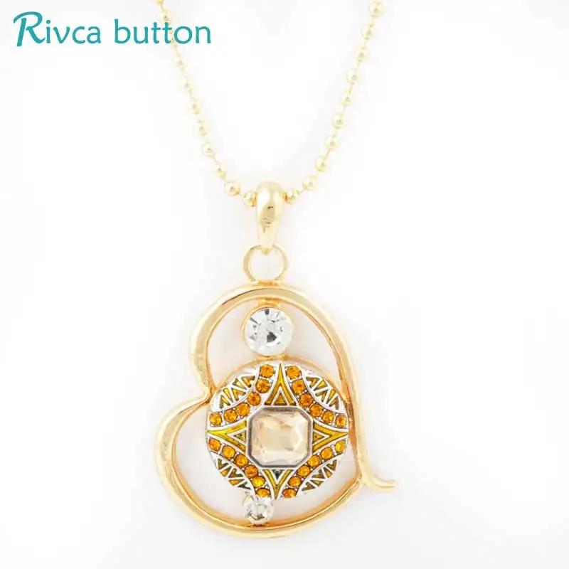 Ожерелья и подвески Rivca с кнопками ювелирные изделия рыбьи Крылья ангела