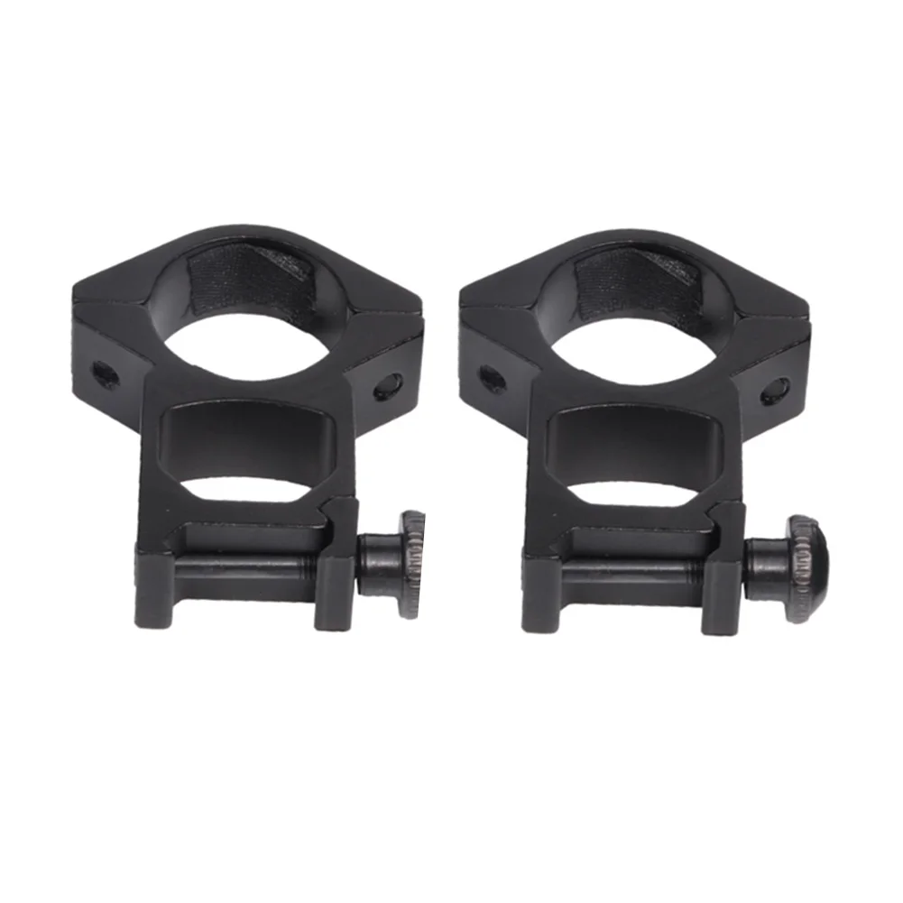 2 шт. портативный прицел крепление низкий Открытый большой палец гайка черный