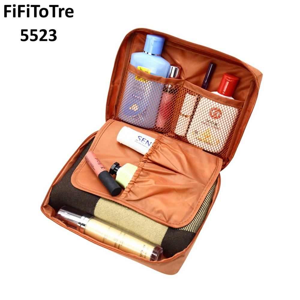 Полезная Новая мода под одеждой Бюстгальтер макияж косметика мыть сумки