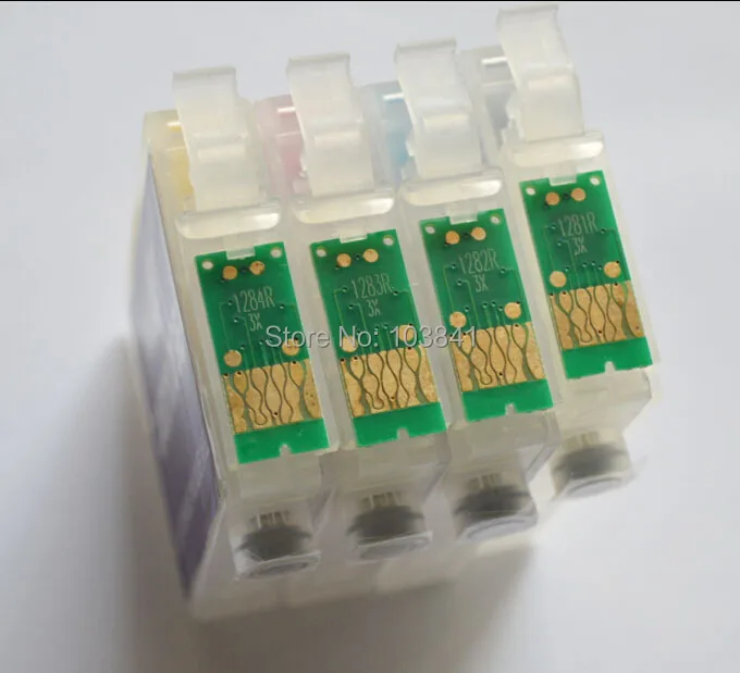 T1281 T1282 T1283 T1284 многоразовый чернильный картридж для Epson Stylus S22 SX125 SX420W SX425W Office BX305F