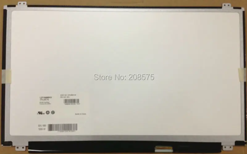 

Новый светодиодный экран для ноутбука LP156WH3 TLC1 LTN156AT20 B156XW03 B156XW04 15,6 дюйма WXGA HD