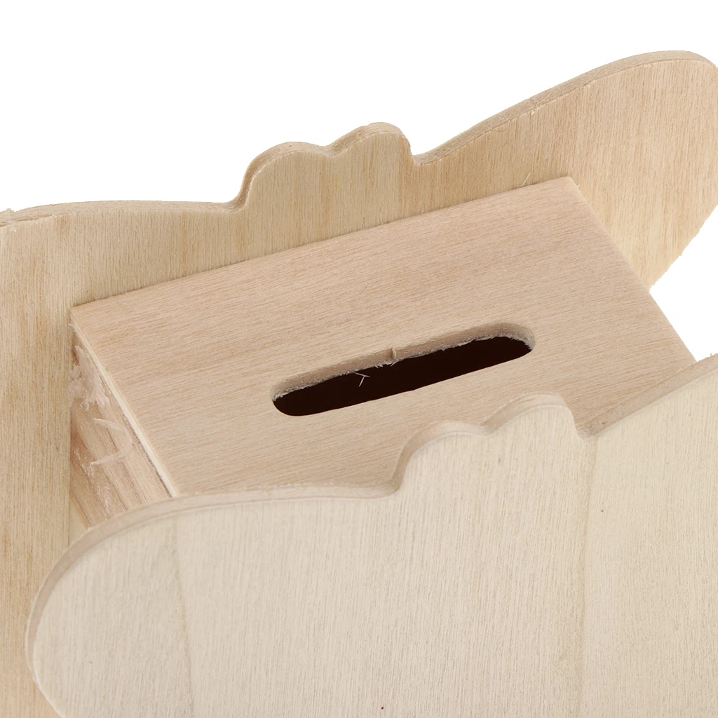 1 шт. деревянная коробка для монет в форме бабочки Подарочная картина наборы