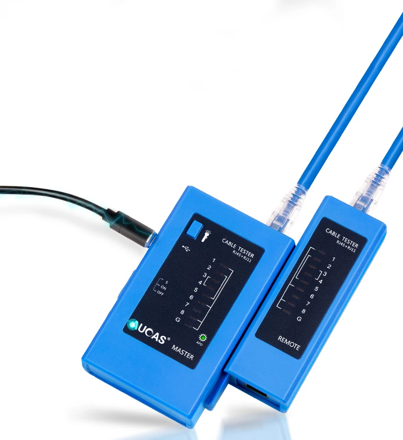 AUCAS Профессиональный сетевой Кабельный тестер rj45 RJ11 сетевой LAN Ethernet RJ45 Кабельный тестер инструмент LAN Сетевой Инструмент Ремонт сети