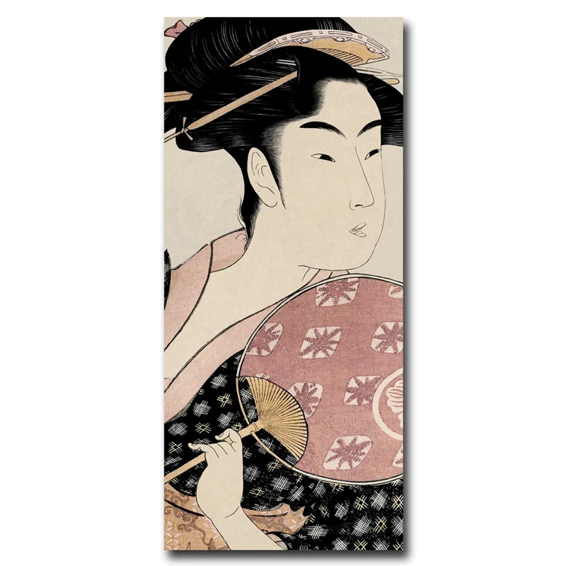 Foocome Ukiyo-e красивый рисунок постеры и принты Искусство Холст Картина Современное