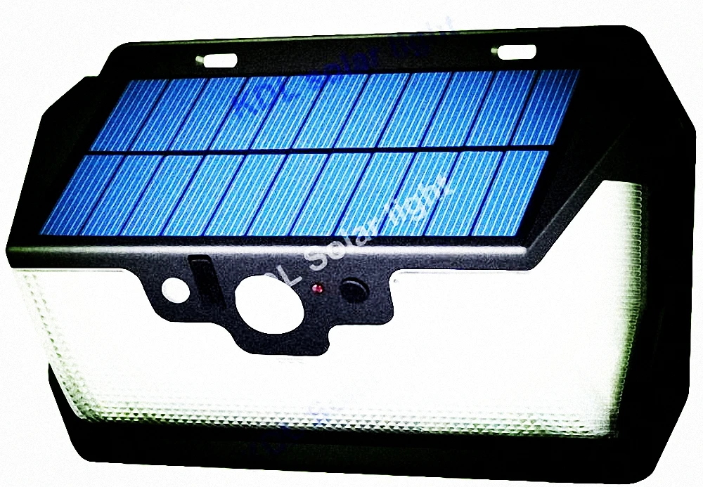 Уличный светодиодный светильник на солнечной батарее умный радар с