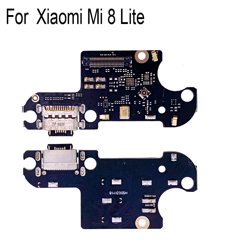Оригинальный Для Xiaomi Mi 8 Lite порт для зарядной USB док станции микрофон двигатель