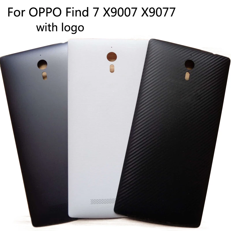 10 шт в упаковке, новая Батарея дверь задняя крышка чехол для OPPO Find 7X9007X9077 с ближней бесконтактной связи с логотипом для OPPO Find7 X9007 X9077 двери