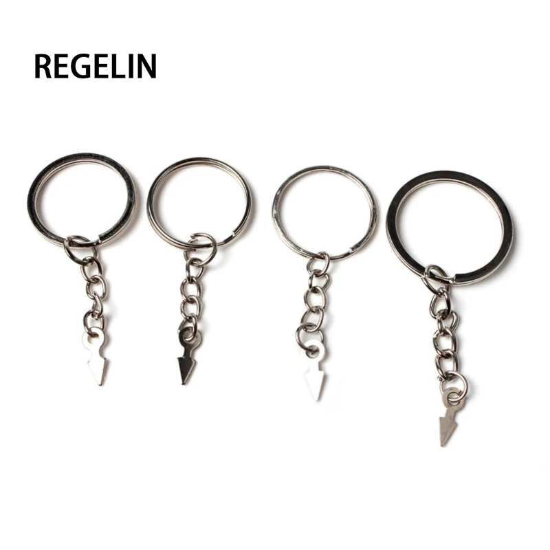 REGELIN винтовые наконечники для стрел брелок сплит-кольцо брелки-цепочки 20 шт./лот