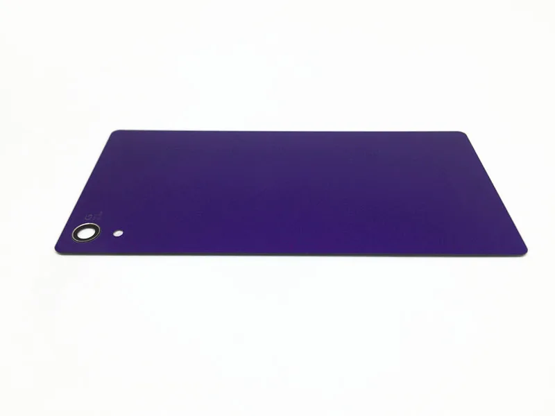 Для sony Xperia Z2 задняя крышка чехол Z 2 L50 L50w стеклянный корпус D6503 D6502 D6543 Запчасти для мобильных телефонов дверь батареи - Цвет: purple
