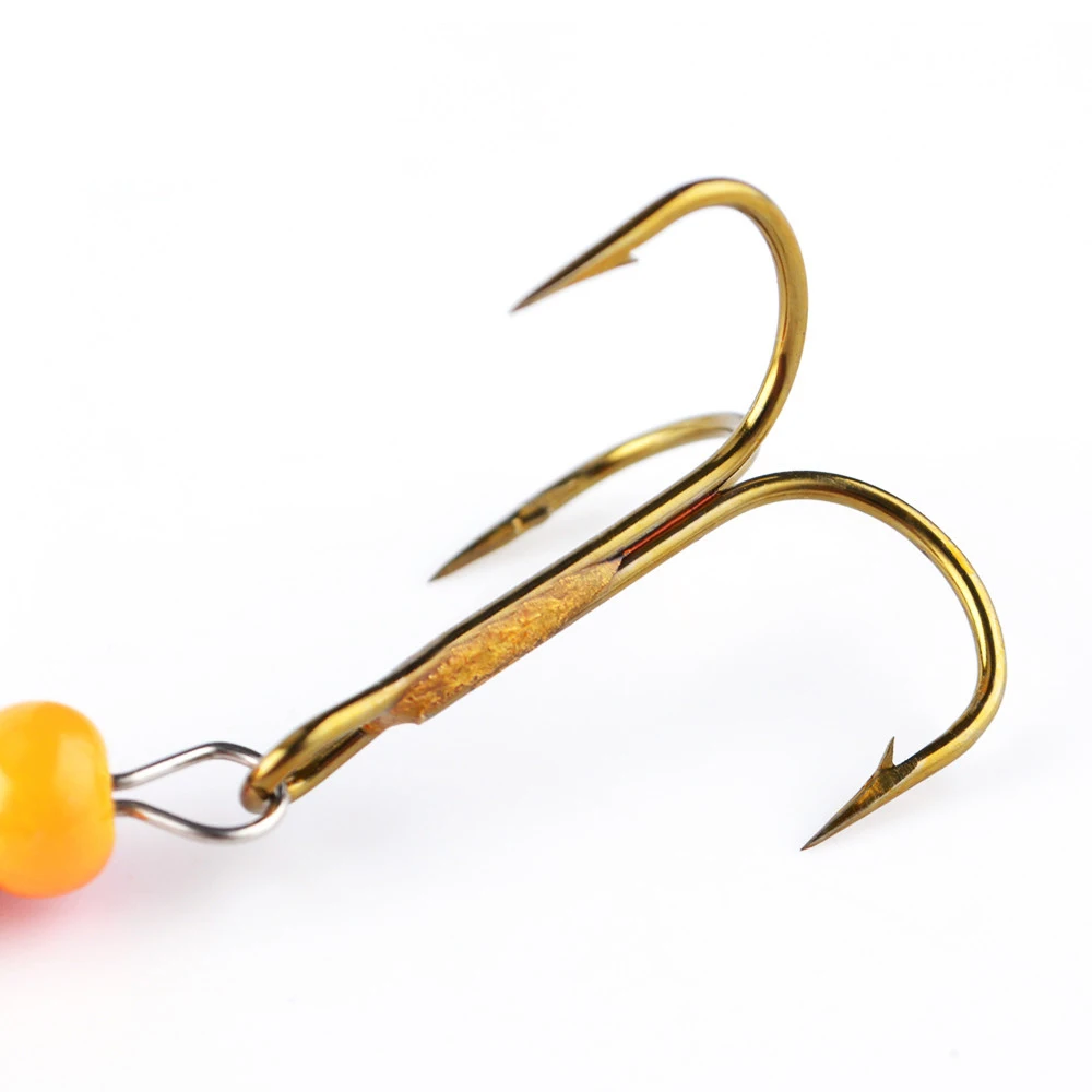 4 шт. рыболовная приманка металлическая жесткая для ловли окуня приманка-Спиннер