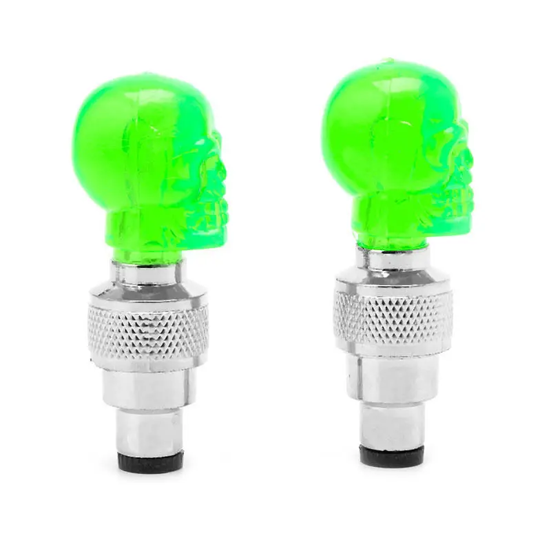 Новое поступление 2 шт. светодиодный светильник в форме черепа Форма колпачок