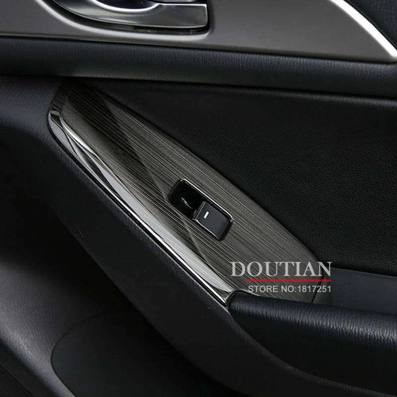 ABS Внутренняя дверь подлокотник окно подъемник переключатель кнопка Крышка