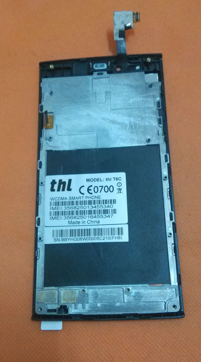 Оригинальный сенсорный экран и ЖК-дисплей + рамка для THL T6C 5 0 дюймов MTK 6580