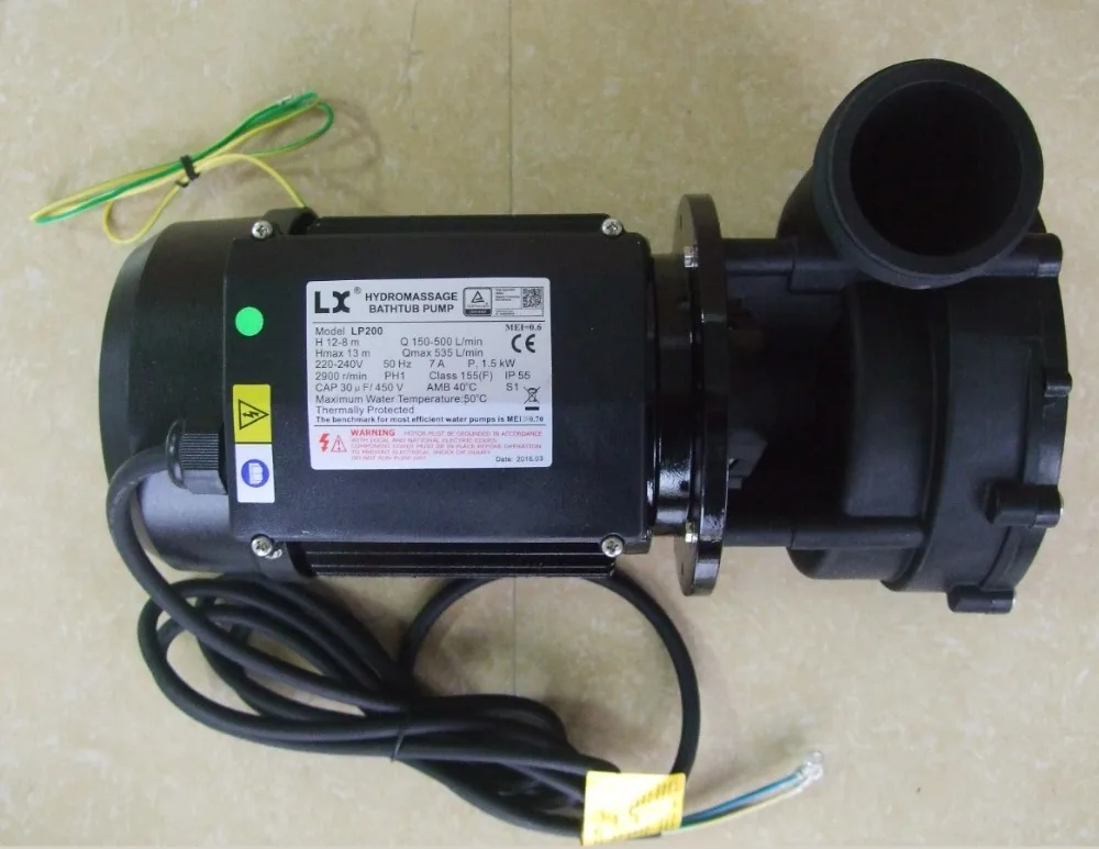 Горячая ванна подпитывающие насосы 0.5HP 1HP 2HP 3HP для выбора-Спа горячая ванна, бассейн циркуляция фильтра струйный насос двухскоростной насос
