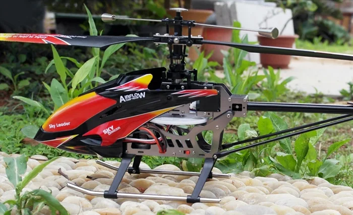 WLtoys V913 один пропеллер 2,4G 4CH MEMS гироскоп RC вертолет с ЖК-передатчиком
