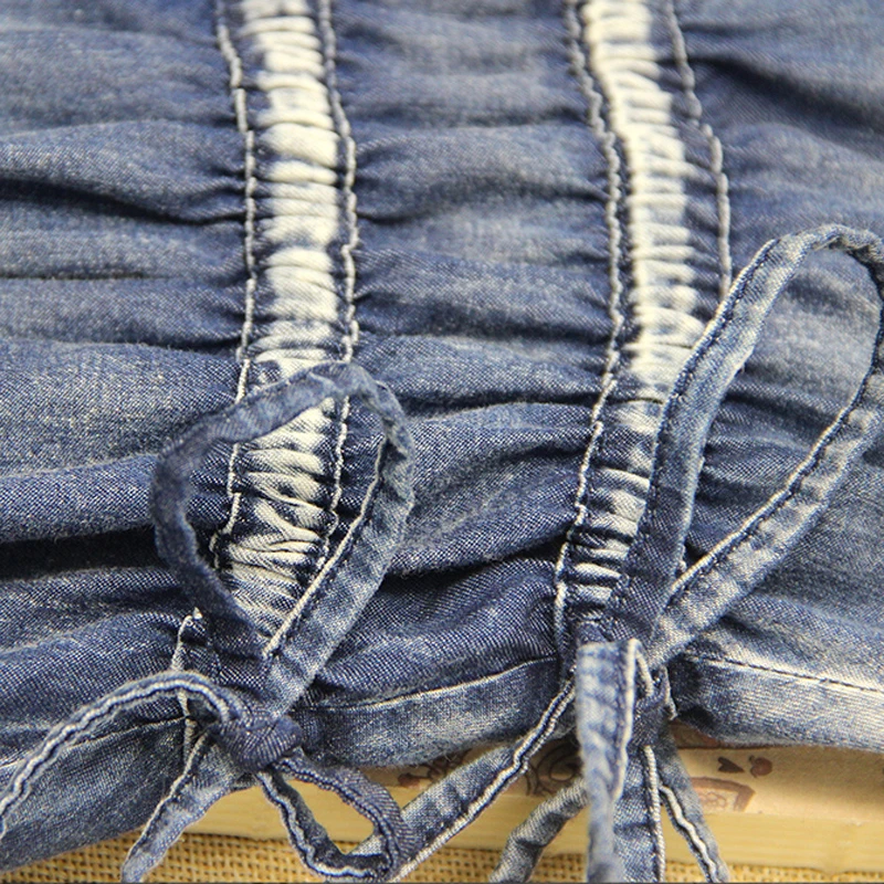 Платье Трапециевидный Винтажный Половина Лето Стиль Vestidos 2015 Yuzi хлопок рукав с