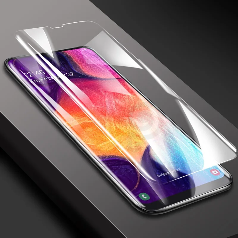 Передняя+ задняя 0,1 мм Защитная пленка для samsung A30 A50 A10 A20 гелевая Защитная пленка для galaxy a80 M10 M20 a60 3D Гидрогелевая пленка