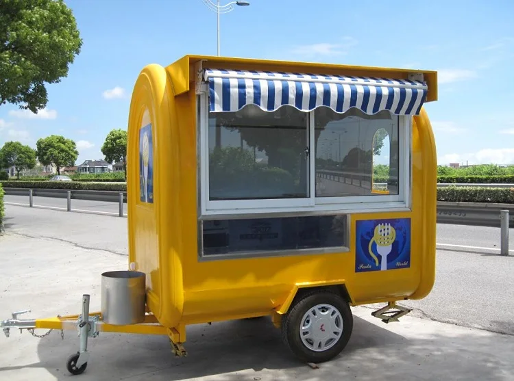 Мобильный сверхмощный прицеп тележка Еда услуг для торговли продуктами питания