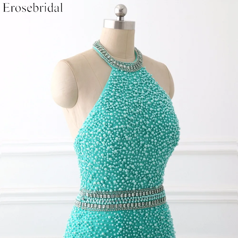 Женское вечернее платье русалка длинное блестящее с открытой спиной для