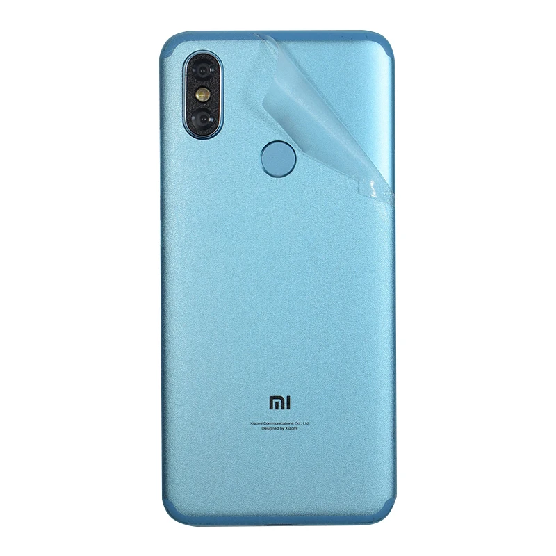Мягкая пленка для телефона Xiaomi Mi A2 Lite ультра тонкая прозрачная матовая защитная
