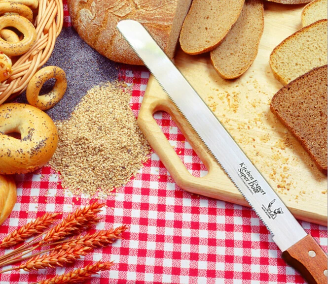 Кухня гаджеты хлеб Ножи резак для хлебобулочных изделий 10 дюймовая шпилька