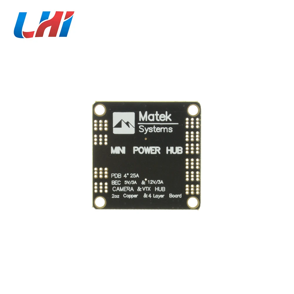 Мини V3.1 распределительная плата силового концентратора PDB с BEC 5В и 12В синхронно